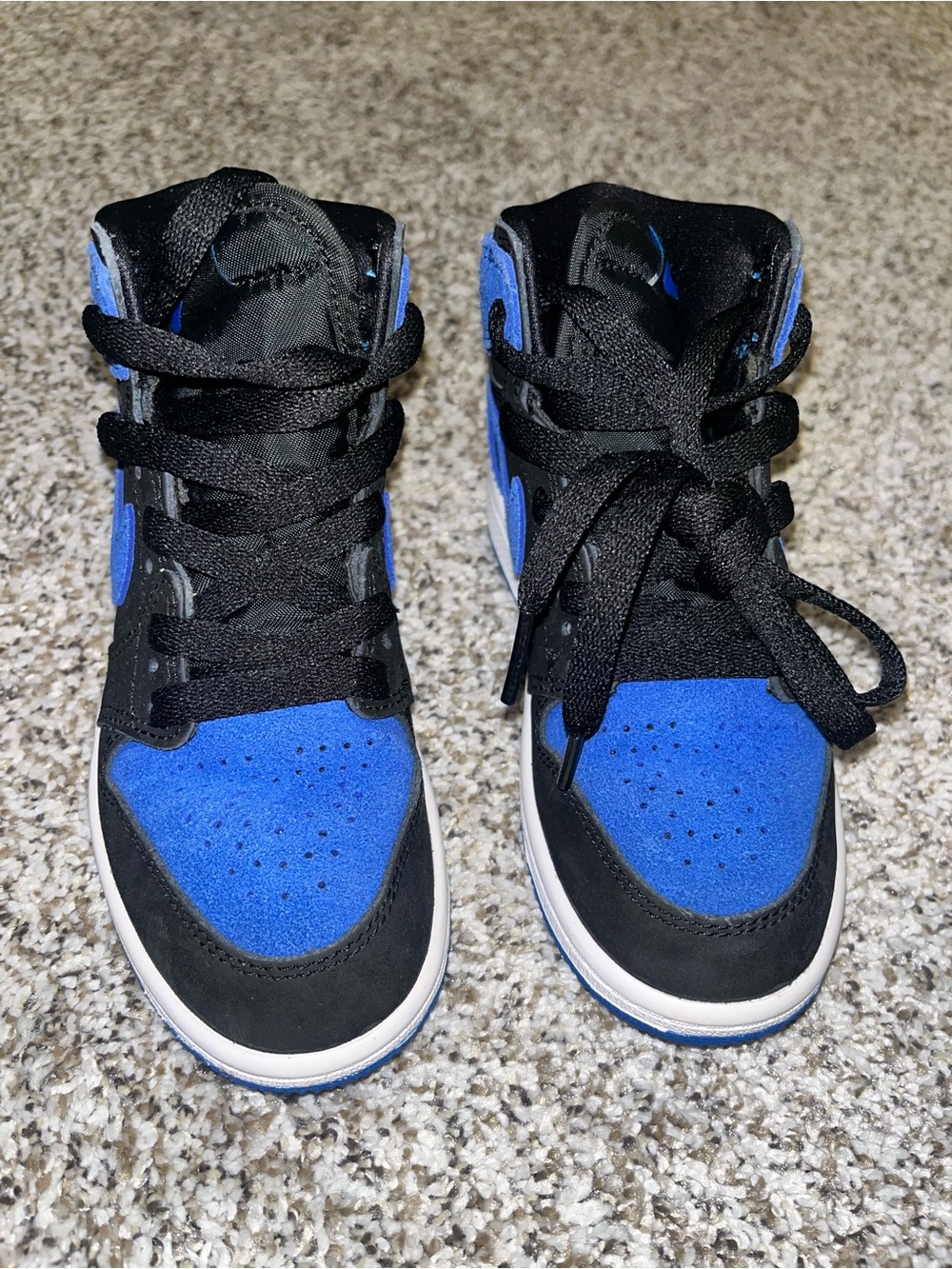 Nike Kids High-Top Sneakers - Black & Blue